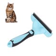 thumbnail image 4 of Cepillo De Aseo Para Gatos, Cepillo Retráctil Para Quitar El Pelo De Mascotas, Eliminación De Nudos De Bordes Romos Para Gatitos ANGGREK Azul, 4 of 8
