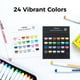 thumbnail image 2 of Marcadores de pintura Ohuhu, acrílico, 24 colores, punta de pincel flexible, 2 of 9