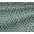 thumbnail image 5 of oneOone Viscose Chiffon Fabric Leaves & Floral Block Print Fabric BTY 42 Inch Wide, 5 of 5