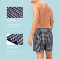 thumbnail image 4 of Natural Feelings Mens Underwear Cotton Woven Boxers for Men, 5 Pack, S M L XL XXL, 4 of 6