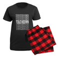 thumbnail image 5 of CafePress - Touchdown Football Pajamas - Women's Short Sleeve Print T-Shirt and Pants Dark Cotton Pajama Set, 5 of 7