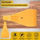 thumbnail image 4 of 1/4BSP Male Thread ABS Single Hole Air Blow Off Flat Jet Nozzle Yellow, 4 of 5