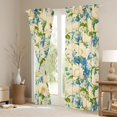 thumbnail image 3 of Feelyou Spring Flower Floral Blackout Curtains Set of 2 (52x84 Each), Retro Plant Botanical Window Curtains, Teens Girl Women Curtains and Drapes, Window Curtains Decor, 3 of 6