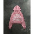 thumbnail image 2 of Sudadera con capucha de gran tamaño con estampado de letras nuevas de moda europea y americana para mujer, sudadera con cremallera informal estilo punk gótico Y2k Harajuku para hombre, 2 of 6