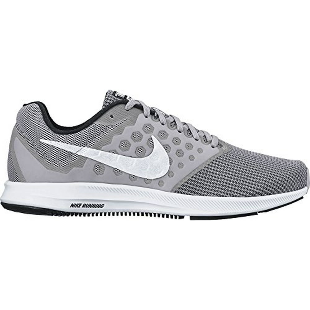 Nike - NIKE MENS NIKE DOWNSHIFTER 7 WOLF GREY WHITE BLACK SIZE 12.5 - Walmart.com - Walmart.com