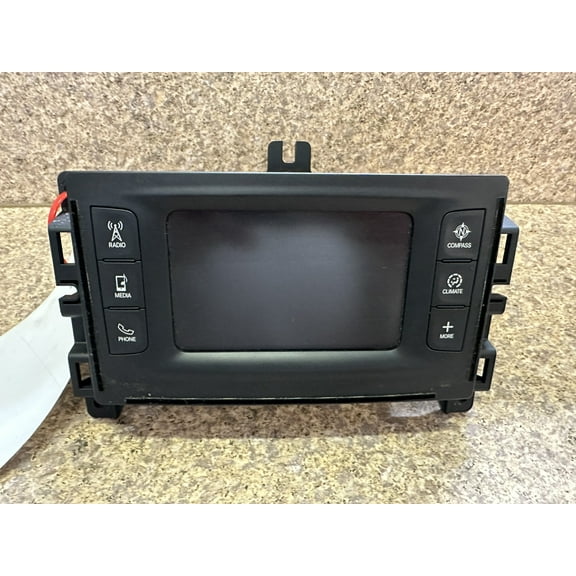Pre-Owned 15 Chrysler 200 AM FM Radio Receiver w/ Display OEM LKQ - Verify Specific Vehicle Fitment In Description - (Good)