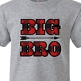 thumbnail image 4 of Inktastic Big Bro Buffalo Plaid Brother Youth T-Shirt, 4 of 5