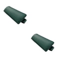 thumbnail image 1 of maskred Coussin Repose-Tête de Luxe de Remplacement pour Chaise Longue Inclinable en Peluche et Soutien Vert 2Set, 1 of 1