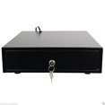 thumbnail image 4 of Angel Pos 12 Inch Automatic POS Cash Drawer Compact Portable Cash Register Till Draw Box, 24V RJ11/RJ12 Cable, Keys and Lock with Removable Coin Tray, 4 of 5