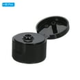 thumbnail image 3 of REGALWOVEN Bottle Emptying Cap, 48pcs Plastic Replacement Flip It Top Caps Black 0.94 in, 3 of 5