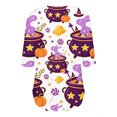 thumbnail image 4 of MVRLSH Womens Tops Blouse Casual Halloween Graphic Printed Round Neck Three Quarter Sleeve Basic Loose Fit Blouses MR2 - XXL, 4 of 7