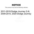thumbnail image 2 of PUR Engine Air Filter (3 Pack) for Car Dodge Journey K57-100488, 2 of 2