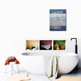 thumbnail image 6 of Farmhouse Bathroom Wall Decor - 12x16 in Rustic Unframed Poster Dragonfly, Flower & Bottles Design for a Vintage Bathroom & Toilet, 6 of 7