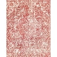 thumbnail image 1 of Ahgly Company Indoor Rectangle Abstract Tomato Red Abstract Area Rugs, 4' x 6', 1 of 6