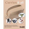 thumbnail image 4 of Bolsa de cosméticos Embla Clear Make Clear PVC Sand, 4 of 6