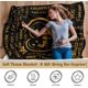 thumbnail image 3 of LHSHID Happy Anniversary Blanket Gifts Anniversary Romantic Gifts for Him/Her Gifts for Wife/Husband/Boyfriend/Girlfriend Anniversary Anniversary Wedding Gifts for Women/Men 30"x40", 3 of 7