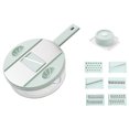 thumbnail image 1 of Coofit Vegetable Chopper Set Round Nonskid Hanging Kitchen Food Dicer Vegetable Cutter, 1 of 10
