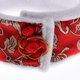 thumbnail image 3 of Bufanda de festival para perro, corbata de seguridad, correa para el cuello, fácil de poner para mascotas pequeñas Tang Suit Red L, 3 of 9