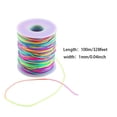 thumbnail image 2 of Cuerda elástica flexible Cordones de abalorios de arco iris para hacer joyas Accesorios de collar de pulsera de bricolaje Methold HA8230-00B, 2 of 6