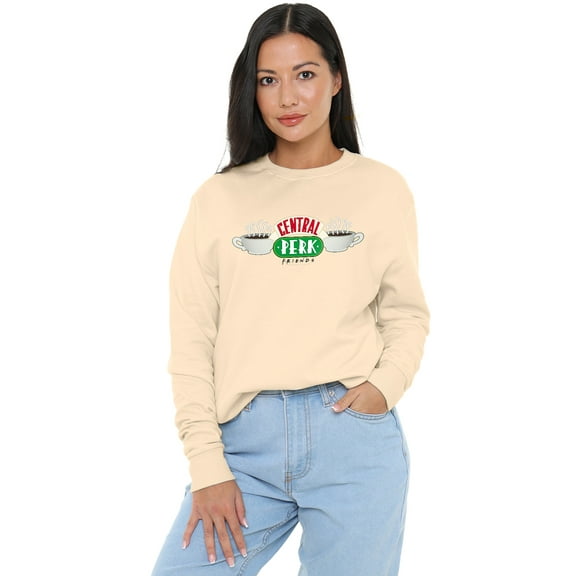 Friends Central Perk Logo Women's Crew Sweatshirt