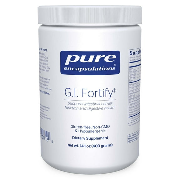 Pure Encapsulations G.I. Fortify - Supports Function, Microflora Balance, Cellular Health & Detoxification of G.I. Tract - With Slippery Elm Bark - 14.1 Oz