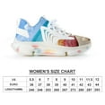 thumbnail image 2 of Seashell On The Beach Fashion Women's Nurse Shoes Casual Flat Sneaker Print Ladies Lace Up Light Walking Shoe Breathable Footwear, 2 of 8