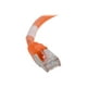 Câble de Raccordement Réseau Blindé (STP) Sans Emboîtement de 30 Pieds - Orange - Orange – image 5 sur 5