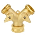 thumbnail image 2 of Peahefy Hose Connector Brass Valve Connector Quick Connect For Home Garden, 2 of 8