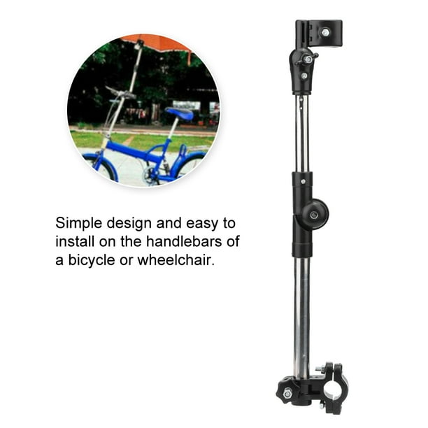 Domqga Wheelchair Umbrella Clamp,Wheelchair Stroller Bicycle Umbrella