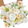 thumbnail image 1 of Set de Decoración de Flores Artificiales Serwalin Blanca de Primavera, 1 of 9