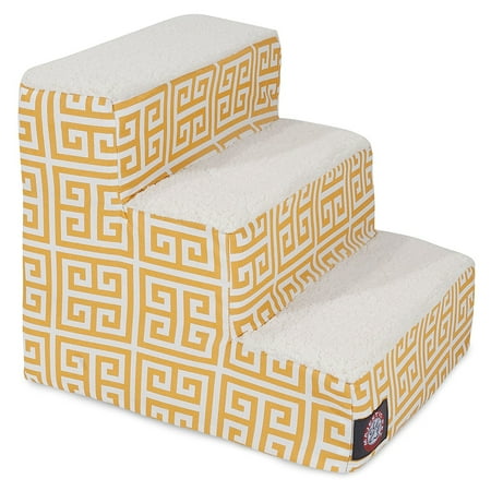 UPC: 0788995675389 | Majestic Pet Towers Pet Stairs 3 Steps Citrus Machine Washable Removable Cover 18  x 16  x 15