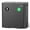 Black, variant on Dual Compartment Kitchen Trash Can, 2 x 10.5 Gallon Stainless Steel Garbage & Recycling Bin Combo for Kitchen, Soft Close Lids, Odor Proof, Hands Free