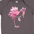 thumbnail image 4 of Inktastic Flamingo Ballerina in Tutu and Ballet Toe Shoes Boys or Girls Baby Bodysuit, 4 of 5