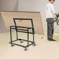 thumbnail image 6 of Heavy Duty Drywall Panel Cart,Panel Handler Cart and Shop Stand,Panel Handler Ca-rt w/Adjustable Height and Length,Tilting Pan-el Carts w/Casters for Factories,Warehouses 1000lbs$$Tools, 6 of 7