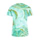 thumbnail image 5 of ICHUANYI Clearance Womens Summer Tops V Neck T Shirts Printed Tops Button Loose Casual Tshirts(Green, M) ICHUANYI WER2023081108671, 5 of 5