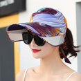 thumbnail image 3 of Sombrero de playa con lazo ajustable para mujer, gorra deportiva para montar al aire libre, sombrilla, protección solar, moda de verano, 3 of 3