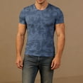 thumbnail image 2 of ZVNAΖH Men's Camo T-Shirt – Summer Short Sleeve Crewneck Base Layer Tee Shirt, for Workout & Everyday Use, Available in Big & Tall, M-5XL, 2 of 5