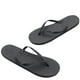 thumbnail image 5 of Sandalias planas Qarigey para mujer con punta abierta antideslizantes para fiesta en la piscina playa verano color negro Talla S M L, 5 of 6