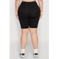 thumbnail image 5 of Womens Plus Size High Waisted Bike Shorts, 5 of 5