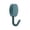 I002- Dark Blue, variant on Wall Mount Hanger, Dark Blue Macaron Decorative Magnetic Key Hook, Heavy Duty Magnetic Hook Set Single Piece, Small Under Cabinet Tool Hook, 1-Piece 1Pc No-Drill Heavy Duty Hanger