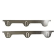 thumbnail image 1 of yuksok 2 Pcs Couvre-Couches en Acier Inoxydable pour Cuisinière argent, 1 of 9
