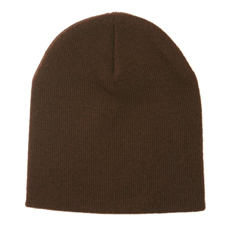 - Yupoong Men's Heavyweight 8.5 inch Long Knit Beanie, Style 1500C