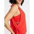 thumbnail image 4 of Avia Women's Side Knot Color Tank Top, Sizes XS-XXXL, 4 of 5