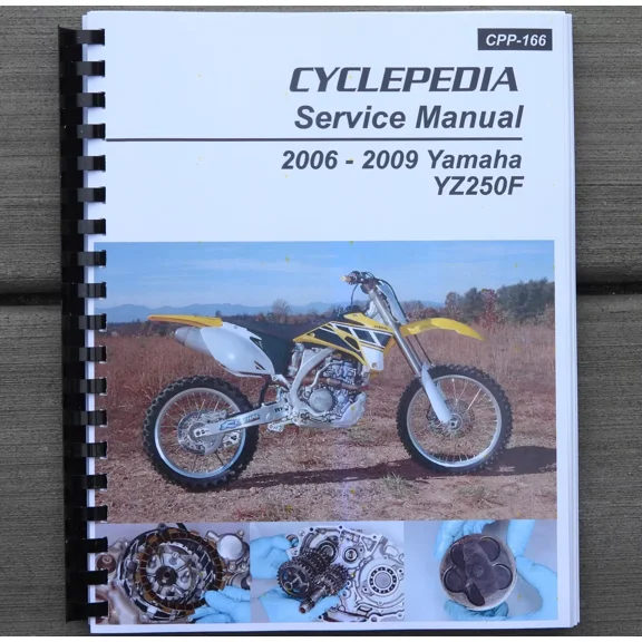 2006-2009 Yamaha YZ250F YZ250 YZ 250 250F SERVICE & REPAIR MANUAL