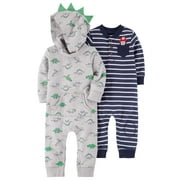 Child of Mine by Carter's Baby Boy Rompers, 2-pack