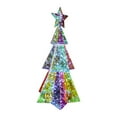thumbnail image 1 of Christmas Tree Desktop Christmas Tree With LED Lights Colorful Glow Lights Christmas Decorations Indoor For Kids Girls Families (Christmas Tree), 1 of 2