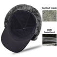 thumbnail image 4 of Windfall Winter Trapper Hats Warm Trooper Aviator Hat with Earflaps Windproof Ushanka Hat with Face Cover for Men, 4 of 7