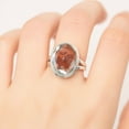 thumbnail image 7 of SATYAVIE JEWELLERY Fine 925 Sterling Silver Ring For Women Mystic Topaz Ring Sterling Silver Statement Ring Oval Cut Gemstone Ring Size US 4, 7 of 7
