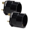 thumbnail image 4 of Adaptador de Enchufe Inglés 2X - Modelo Tipo G - Enchufe de Francia a Reino Unido - Enchufe Compacto para Viajes - Compatible Varios Países, 4 of 5