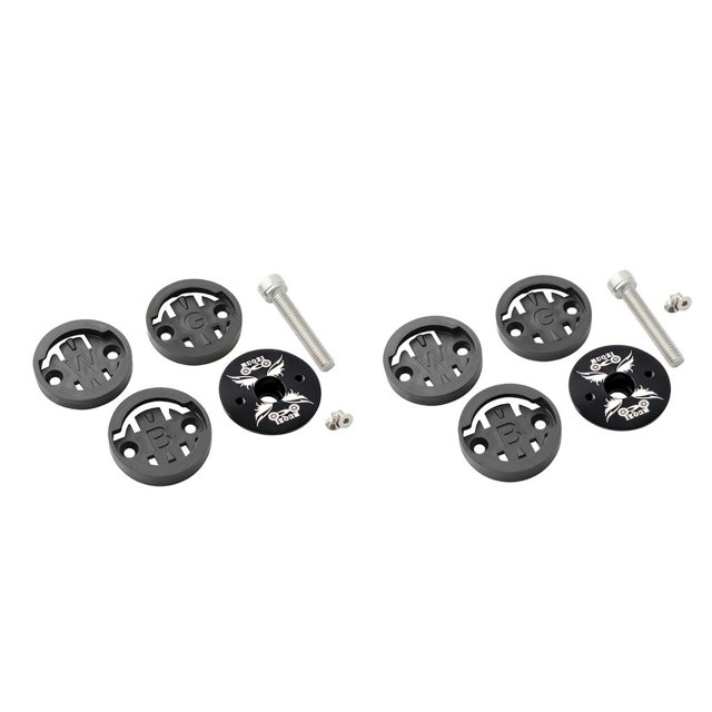 Soporte de computadora Cola 2 juegos de vástago sólido con Tapa superior de potencia de bicicleta